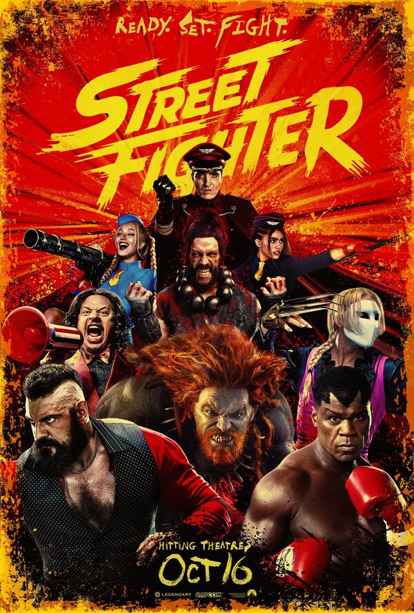 Street Fighter постер